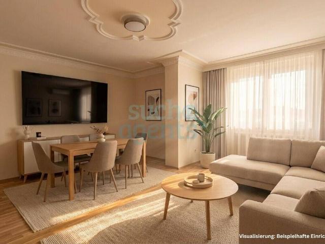 Modernisierte 3 Zimmer Wohnung mit Balkon in Linz