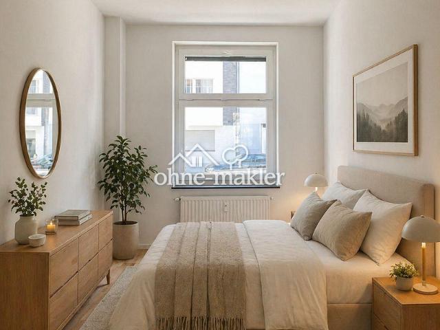 Modernisierter, barrierearmer Komfort mit Balkon & Hoffläche in Flingern Aldi 2 Min