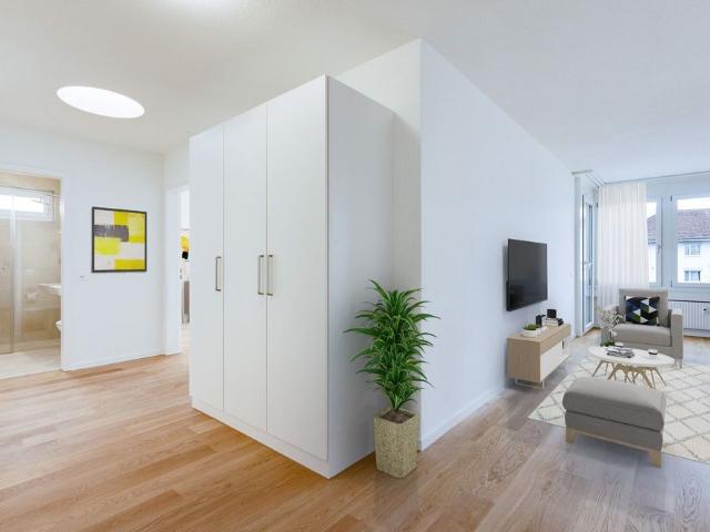Modernized ground floor apartment looking for a new tenant as of 01.09.2026