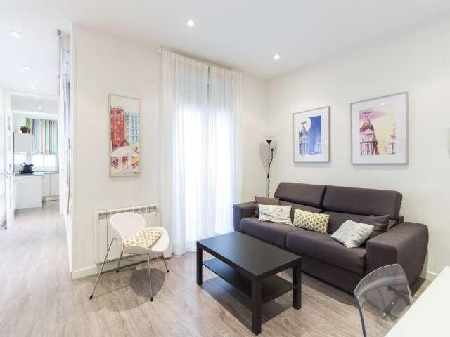 Moderno apartamento de 1 dormitorio en alquiler en Justicia, Madrid