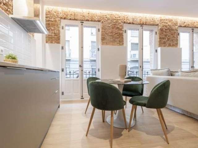 Moderno apartamento de 1 dormitorio en alquiler en La Latina, Madrid