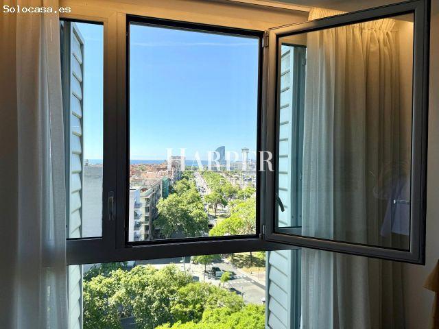 Moderno Apartamento Frente al Mar con Vistas Panorámicas en la Barceloneta