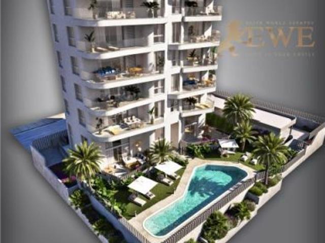 Moderno dúplex con terraza privada con vistas al mar en Villajoyosa
