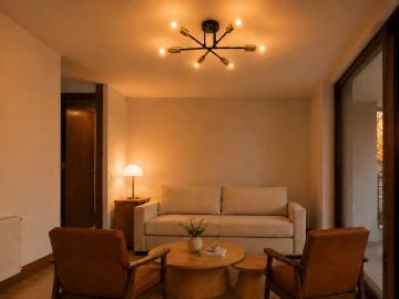 Moderno departamento amoblado en presidente riesco