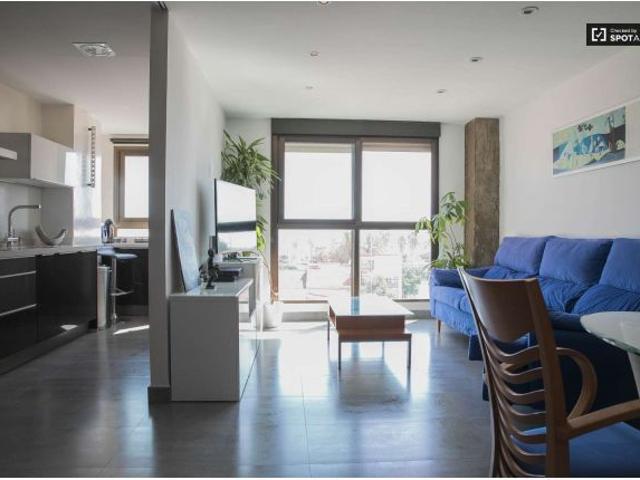 Moderno y luminoso apartamento de 2 dormitorios en alquiler en Poblats Marítims