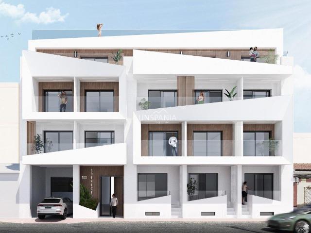 Modernos Apartamentos a 250m de la Playa del Cura en Torrevi. 74m² Torrevieja