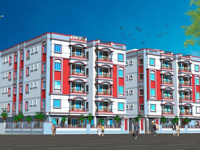 Biswas Mohona And Anshika Housing,Kalyani 3 BHK Apartment For Sale Kolkata