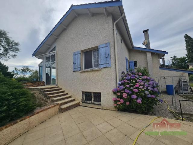 MOISSIEU SUR DOLON, Villa T4 de 77m² sur sous sol complet de 85m