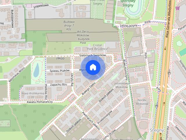 Mokotów | 71m2 | 3 pokoje