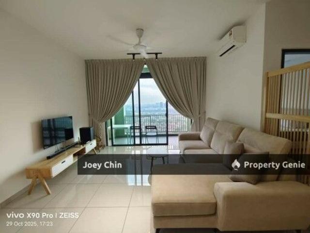 Molek Pine 4 High Floor JB City View Condo Fully Furnished For Rent