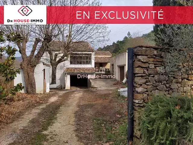 Molières sur Cèze 30410 Achat / Vente maison 7 pièces t7 terrasse