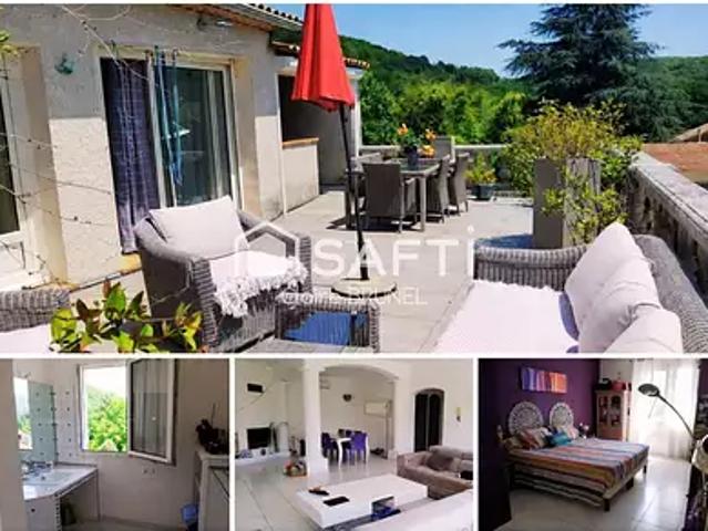 Molières sur Cèze 30410 Achat / Vente maison 4 pièces t4