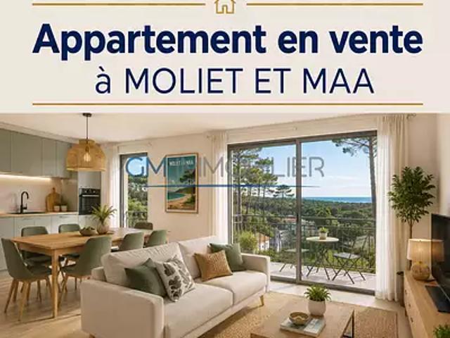 Moliets et Maa 40660 Achat / Vente appartement 4 pièces t4