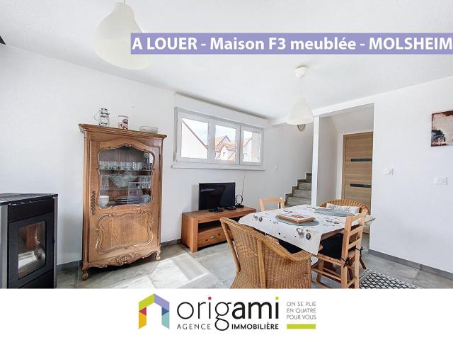 Molsheim Coquet logement 3p Meublé en maison bifamille