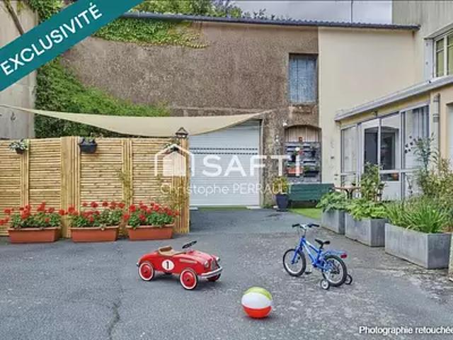Mortagne sur Sèvre 85290 Achat / Vente maison 5 pièces t5 terrasse parking