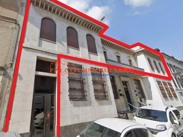 MORTARA, CORSO CAVOUR 18 UFFICI IN VENDITA 350 MQ ca CON TERRAZZO E GIARDINO