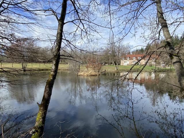 MORVAN: Propriété de 5 hectares avec plan d'eau