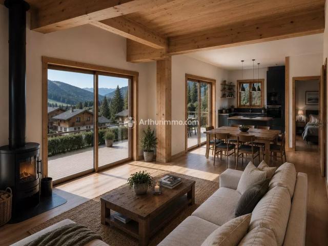 MORZINE – LES GRANGES Chalet 4 suites – Vue montagnes – À 3. 153m² Morzine Avoriaz