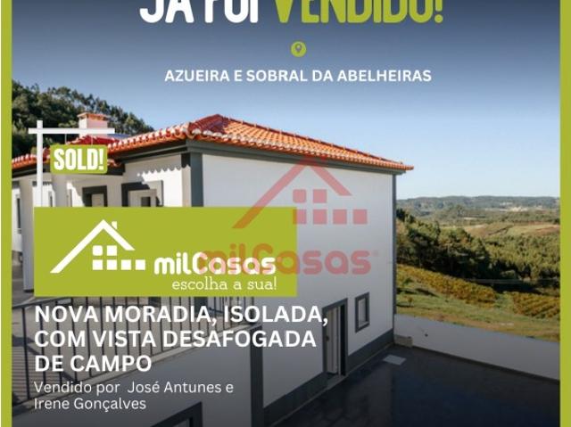 Moradia NOVA T5 com vista campo | Localizada a 12 minutos de Mafra/Ericeira e a 25 minutos de Lisboa