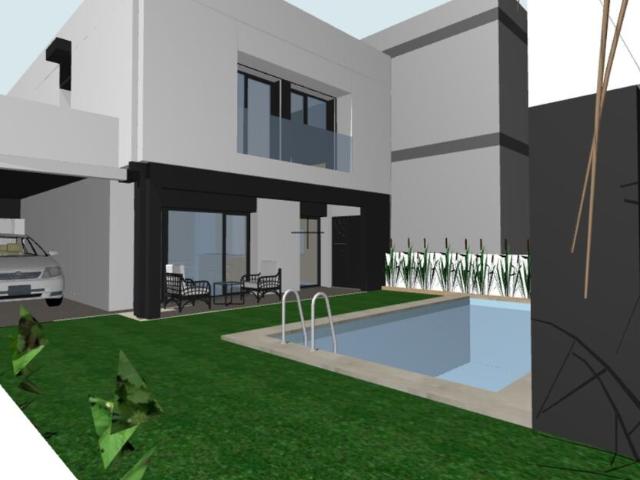 Moradia com 4 quartos e piscina, arquitectura com modernas a 5 minutos do centro da cidade de Pombal