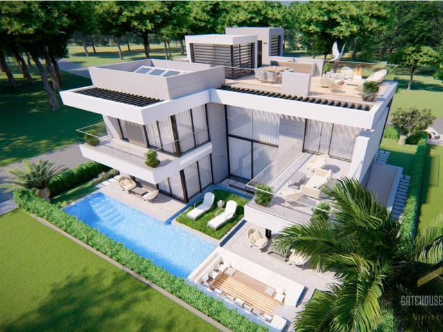 Moradia de Golfe de Luxo Chave na Mão em Vilamoura Algarve 493m² Vilamoura