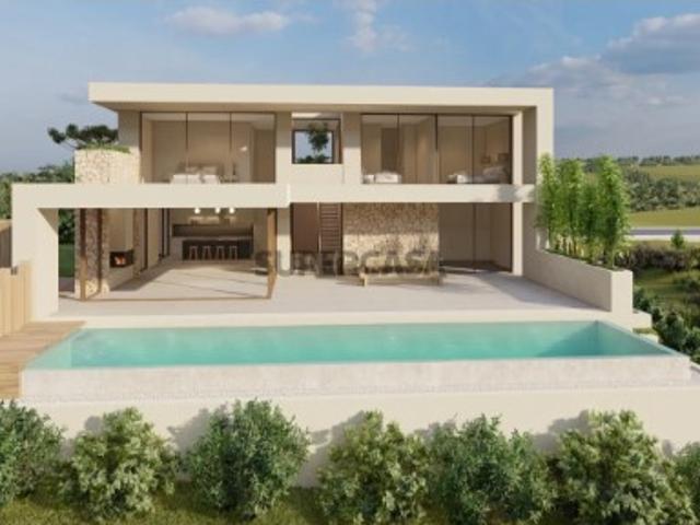Moradia de Luxo T4 com jardim e piscina, adjacente ao golfe West Cliffs, Vau, Óbidos. Em venda!
