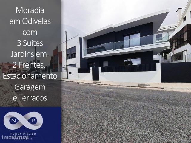 Moradia Geminada em fase final de acabamentos 3 Suites, Jardim, G.