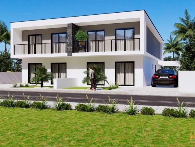 Moradia Geminada T4 Nova com Piscina e 3 Suítes em Redondos | Fernão Ferro | 26064084854
