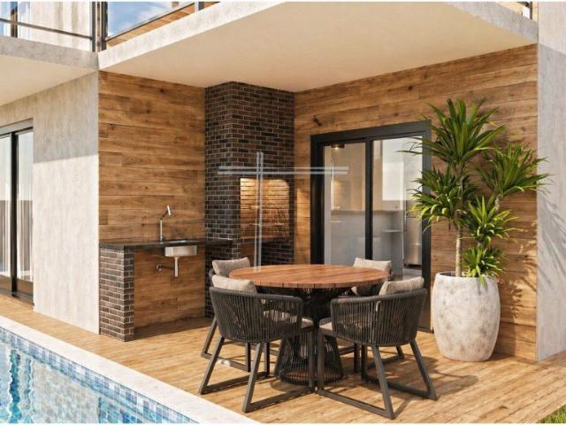 Moradia geminada T4, arquitetura contemporânea com pérula e. 120m² Fernão Ferro