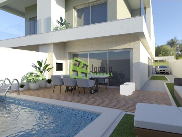 Moradia Geminada T4 com Piscina, em Projeto, Ferno Ferro