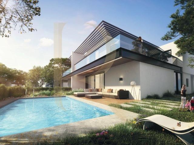 Moradia geminada T3 nova com garagem e piscina nos Foros de. 0m² Amora
