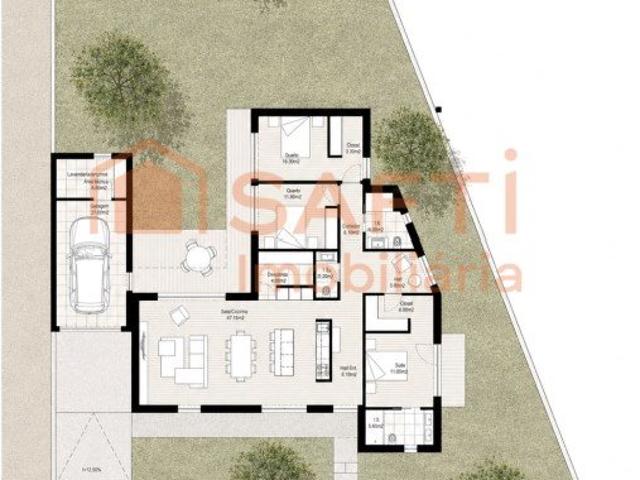 Moradia geminada T3 0m² Moreira De Cónegos