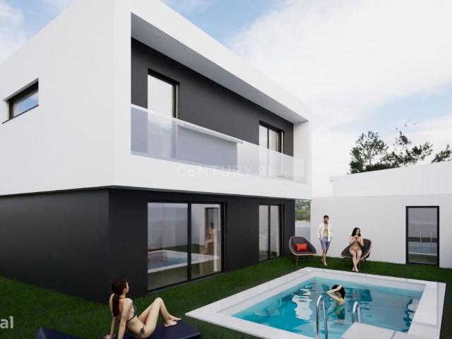 Moradia Isolada T4 c/piscina Foros de Amora