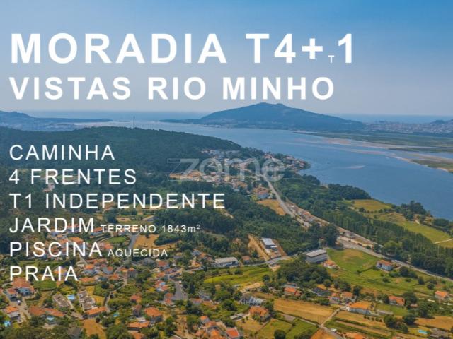 Moradia T4+1 em Caminha vistas para o Rio Minho