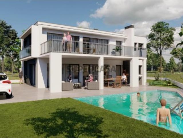 Moradia T4 nova com piscina de sal, domótica e excelente exposição solar Lagoa de Albufeira, Sesimbra