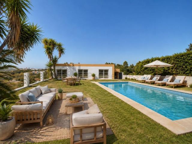 Moradia T4 com Piscina, Anexo de Convívio e Garagem para 4 V. 132m² Gâmbia Pontes Alto Da Guerra