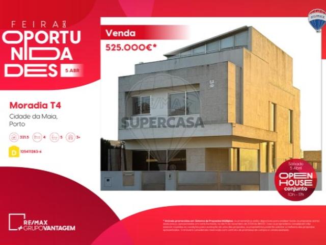 Moradia T4 em Cidade da Maia