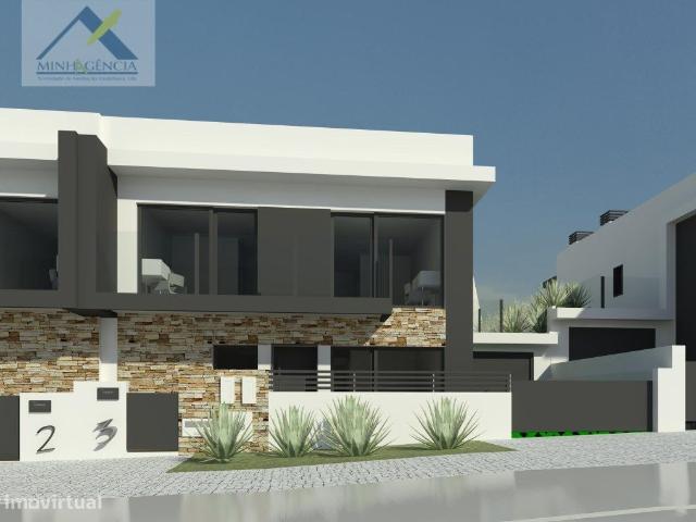 Moradia T4 em projecto de construo na Sobreda