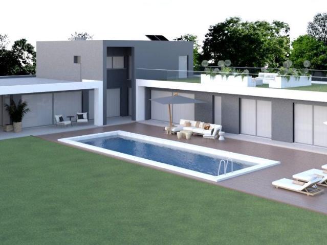 Moradia T4 piscina garagem ginsio lote de 1642 Vila Alegre