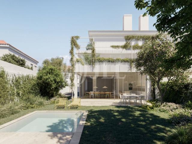 Moradia T5 com jardim e piscina em Alvalade Lisboa