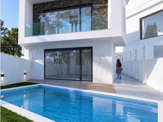 Moradia T2 com 2 Suítes, Piscina e Pérgula de Estacionamento