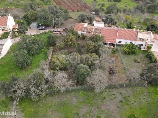 Moradia T2 para recuperar c/ 9.740m2 de terreno, em Messines