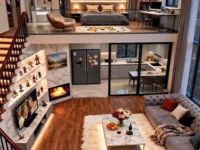 Moradia T2 remodealda c/ mazanine +1Quarto+1wc c/ estac. a 3 mts Retail Park Taveiro | 26074093480