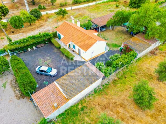 Moradia T3 Canha Montijo terreno com 9000 m2