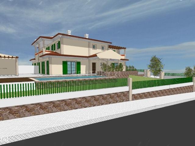 Moradia T3 com piscina e jardim em construo em Casa Nova na Ericeira