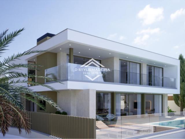 Moradia T3 com piscina e vista mar na Calheta, Ilha da Madei. 420m² Calheta