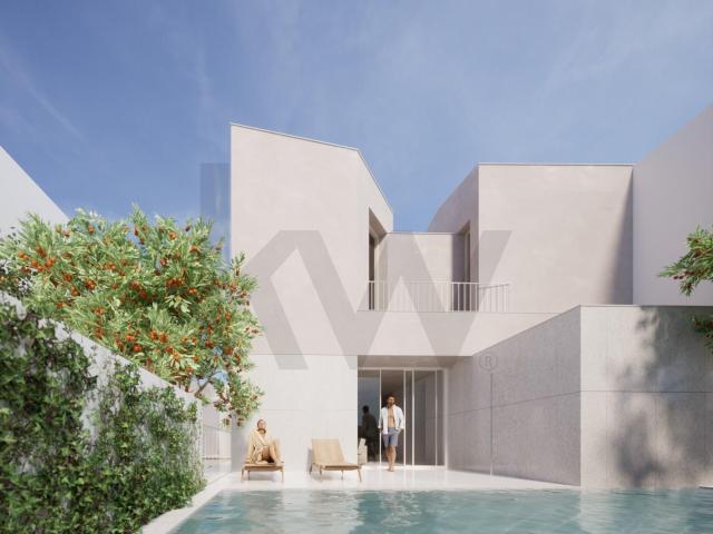 Moradia T3 de Luxo Geminada com Piscina Privada | A 1,5 km da Praia de São Pedro
