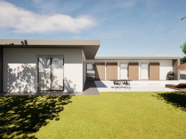 Moradia, T3, excelente, licença paga e pronta a iniciar construção c/ ou s/ piscina 5 min. da praia e de Caldas da Rainha