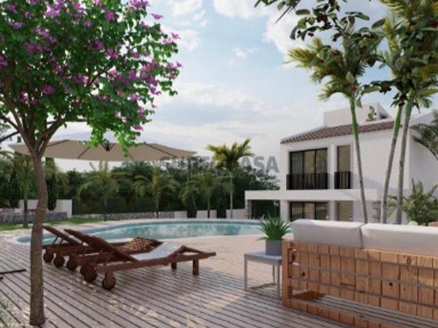 Moradia T3 em Construção com anexo e piscina aquecida em Boliqueime