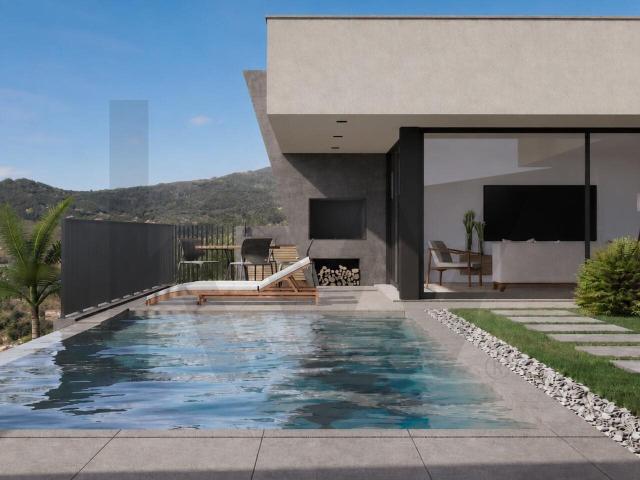Moradia T3 Térrea de Arquitetura Contemporânea com Piscina I. 615m² Canhas